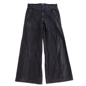 Marithe Francois Girbaud Wide Leg Light Weight Denim Sz 32